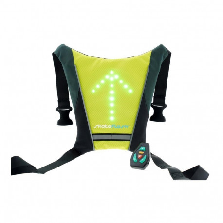 Skateflash Reflective vest Black, Green Nylon One Size Cycling