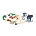 PROMO BRIO 36025 Deluxe Fire & Police Set