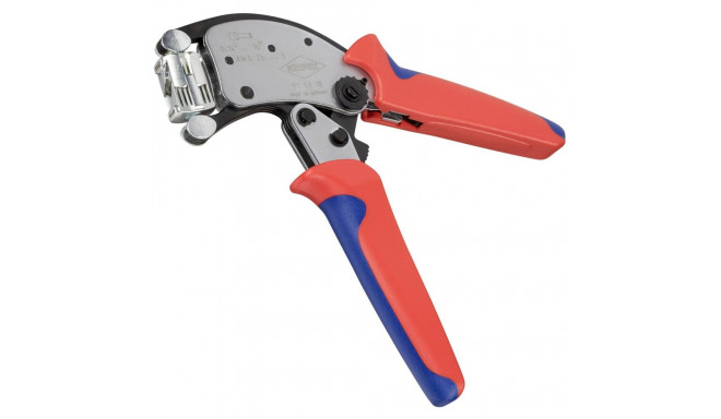 Knipex Twistor16 pressimistangid must, sinine, punane, hõbedane