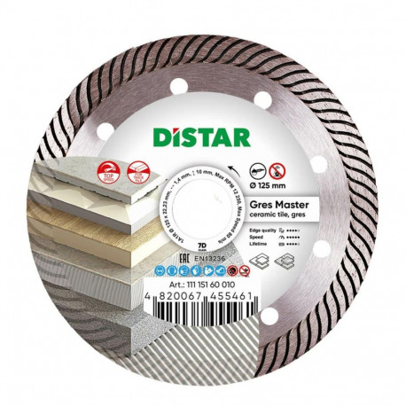 DISTAR teemantketas GRES MASTER 125 x 1,4 x 10 x 22,23mm