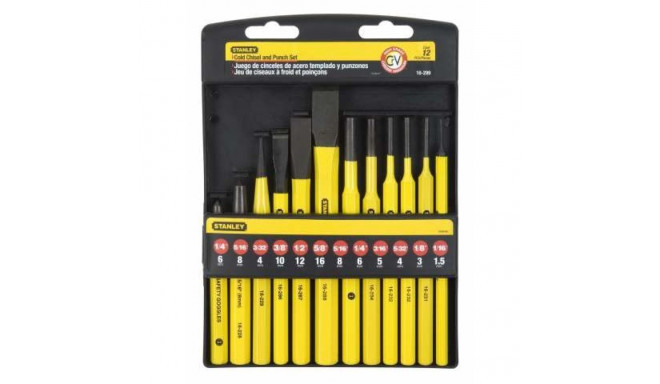 Cutters + punches set of 12 pcs