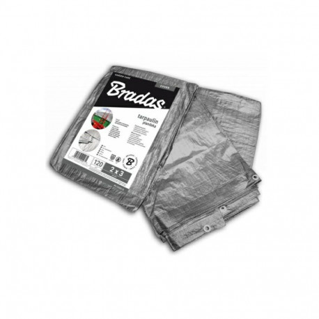 SILVER TARPAULIN 120g 15*20m