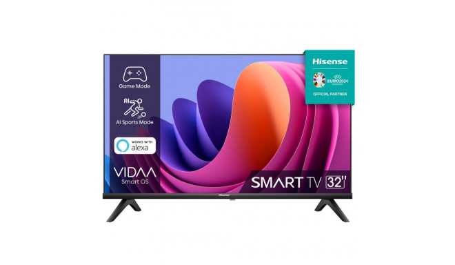 Hisense 32A4N TV 81.3 cm (32") HD Smart TV Wi-Fi Black 200 cd/m²