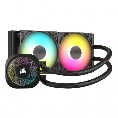 Corsair kõik-ühes veejahuti Nautilus 240 RS ARGB protsessorile, must