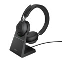 Jabra Evolve2 65 USB-C Must UC Laadimisalus Stereo