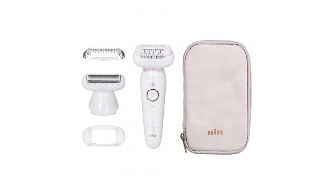 Braun Silk-épil 9 9002 epilator 40 tweezers White,