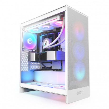 NZXT H7 Flow RGB midi-tower valge