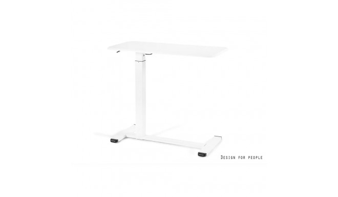 Reguleeritava kõrgusega laud Unique LAPTOP DESK valge