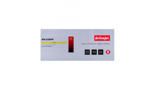 Activejet ATK-5160YN toner (replacement for Kyocera TK-5160Y; Supreme; 12000 pages; yellow)