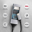 Axagon ADE-TXPD sülearvuti dokk/pordilaiend Juhtmega USB 3.2 Gen 1 (3.1 Gen 1) Type-C Hall