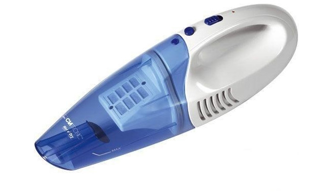 Clatronic AKS 828 handheld vacuum Blue, White Bagless