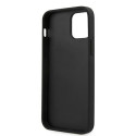 Guess GUHCP12LRSAVSBK iPhone 12 Pro Max 6.7" black/black hardcase Saffiano Vintage Script