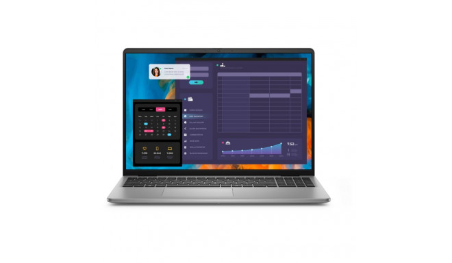 Dell Vostro 16 5640 titan hall 16" WVA FHD+ 1920 x 1200 pikslit matt Intel Core 5 120U 16 GB DDR5 po