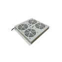 SOMI Networks | Four-fan unit for stand cabinets for 19" frame | VENT-4F | Grey | Airflow 564m3 /h; 