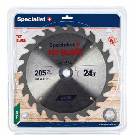 SPECIALIST+ cutting disc, 205x24Tx30/20/16 mm