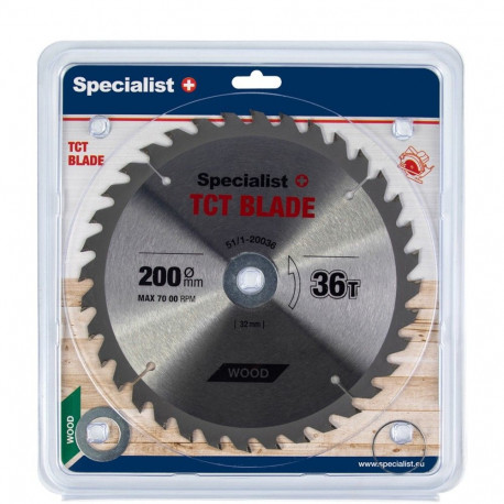 SPECIALIST+ cutting disc, 200x36Tx32/30/20/16 mm