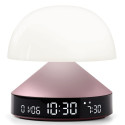 Lexon Mina Sunrise Alarm Clock with Light Pink LR153MLP