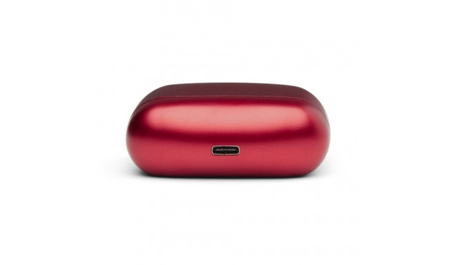 Lexon Minut Mini Alarm Clock dark red LR154DR