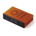 Lexon Flip Premium Kahepoolne Äratuskell Oranž/Oranž LR152O1