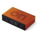 Lexon Flip Premium Double-sided Alarm Clock Orange/Orange LR152O1
