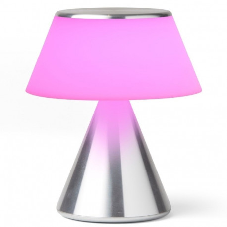 Lexon Luma M Led Lamp silver LH87MAP
