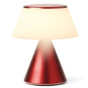 Lexon Luma M LED Lamp Dark Red LH87DR