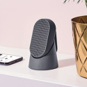 Lexon Mino T Waterproof Speaker with Stand and Carabiner Gray/Grey LA124G