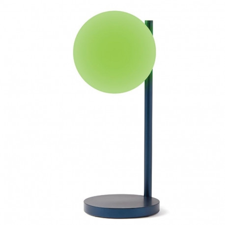 Lexon Bubble Lamp LED Lamp with 15W Wireless Charger dark blue LH70DB