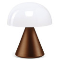 Lexon Mina Mini LED Lamp Brown LH60BZ