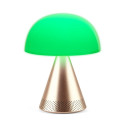 Lexon Mina Audio L LED lamp bluetooth kõlariga kuldne/kuldne LH76MD