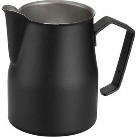 Professional milk jug Motta Europa Black, 500 ml