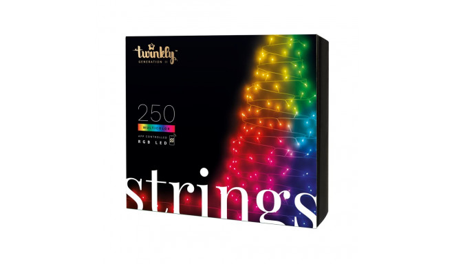 Twinkly strings 250L 4.3mm RGB valguskett