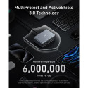 Anker Prime GaN 2x USB-A 4x USB-C PD 200W mitme portiga laadija Must