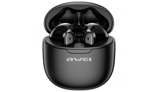AWEI Bluetooth 5.3 T68 ENCTWS kõrvaklapid dokkimisjaam must