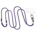 Spigen Universal Strap Set Crossbody & Wrist phone lanyard set purple/deep purple AFA08363