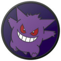 Popsockets 2 Glow In the Dark Gengar 112594 Phone Holder & Stand - Licensed