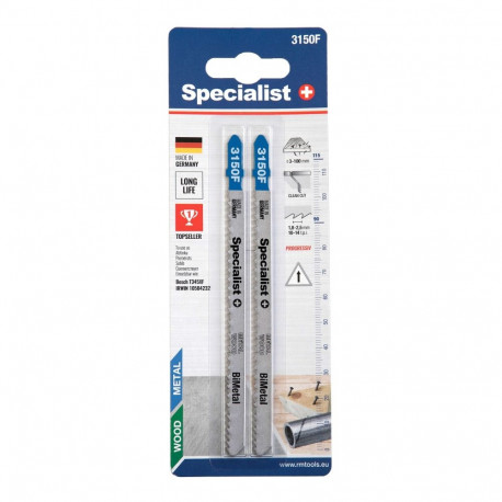 SPECIALIST+ saw 3150F (T345XF), 135 mm, 2 pcs.