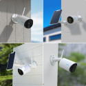 Reolink Aku Wi-Fi Turvakaamera Päikesepaneeliga Argus Seeria B320 Koorik 3 MP Fikseeritud objektiivi