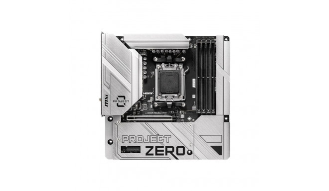 MSI | B650M PROJECT ZERO | Protsessoripere AMD | Protsessoripesa AM5 | DDR5 | Toetatud kõvaketta lii
