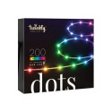 Twinkly Dots Smart LED 200 RGB, 10m, Black wire|Multicolor