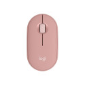 Logitech Mouse | Pebble 2 M350S | Wireless | Bluetooth | Tonal Rose