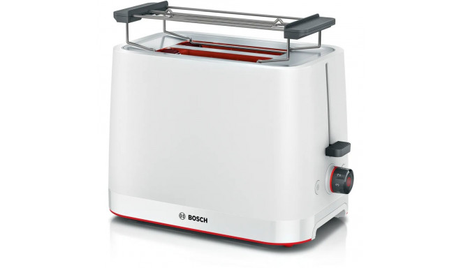 Bosch Compact Toaster | TAT3M121 MyMoment | Number of slots 2 | Housing material Plastic | White