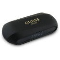 Guess Bluetooth kõrvaklapid GUTWSC2MCDSK TWS + laadimisjaam must/must Pikendatud Metalne Trükitud Lo