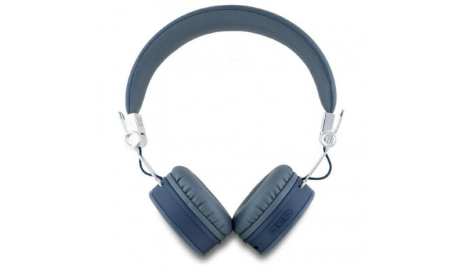 Guess ülepea bluetooth-kõrvaklapid ENC GUBH70PGTSPSB sinine tekstuuriga klassikaline ümar kuju