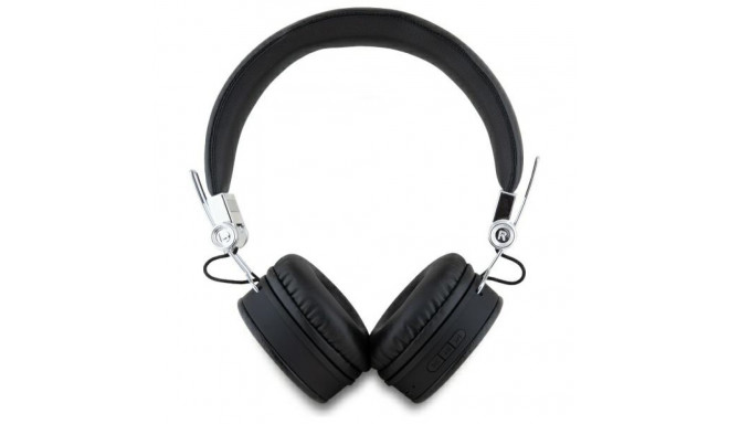 Guess ülepea Bluetooth kõrvaklapid ENC GUBH70PGTSPSK must teraline klassikaline ümar kuju