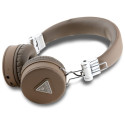 Guess Bluetooth ENC GUBH70PGTSPSW Pruun Kareda Pinnaga Klassikalise Ümmarguse Kujuga Kõrvaklapid