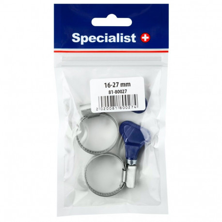 SPECIALIST+ clamp with handle, 16-27 mm, 2 pcs.