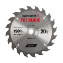 SPECIALIST+ cutting disc, 190x20Tx30/20/16 mm