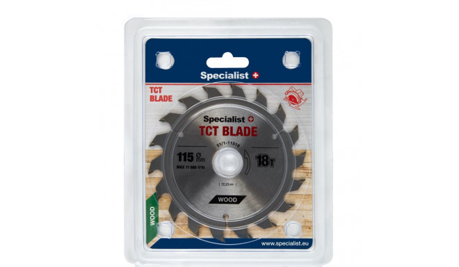 SPECIALIST+ cutting disc, 115x18Tx22 mm