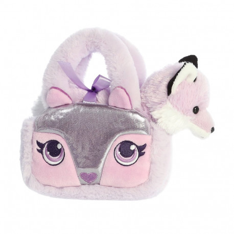 AURORA Fancy Pals Soft toy Fox in a bag, 20 cm